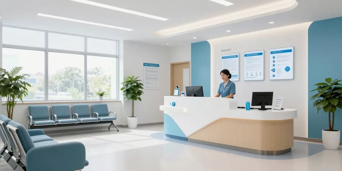 luck8 medical services in a modern health clinic focused on patient care.