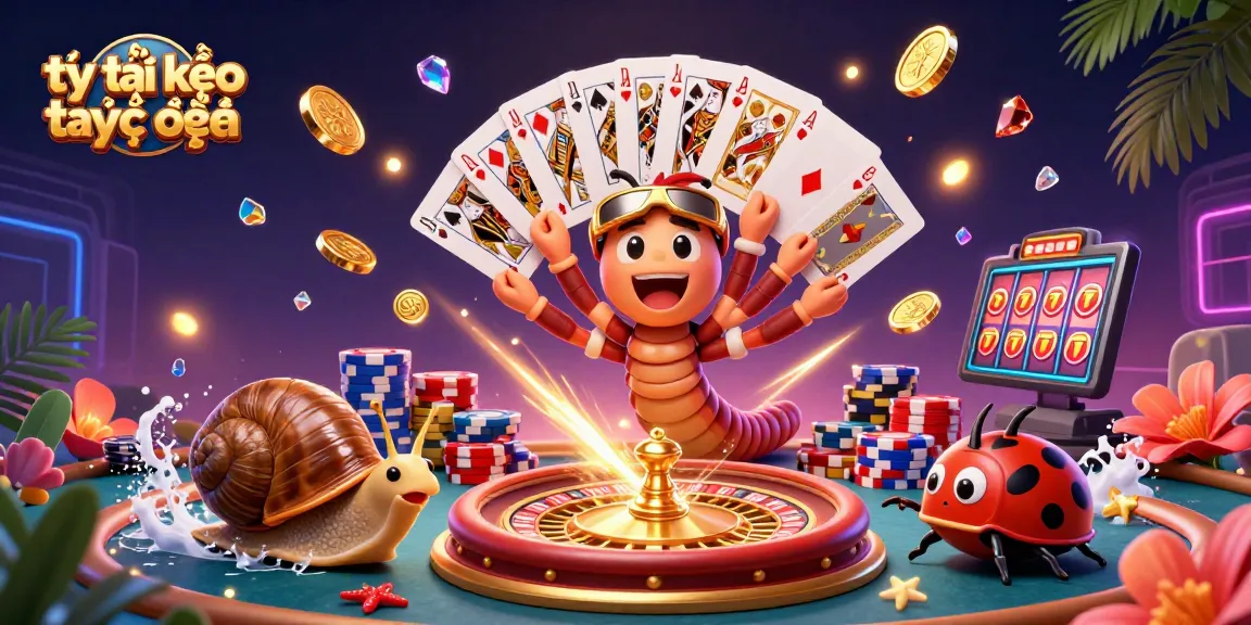 Experience thrilling tỷ lệ kèo trực tuyến action with vibrant characters in a dynamic casino scene.