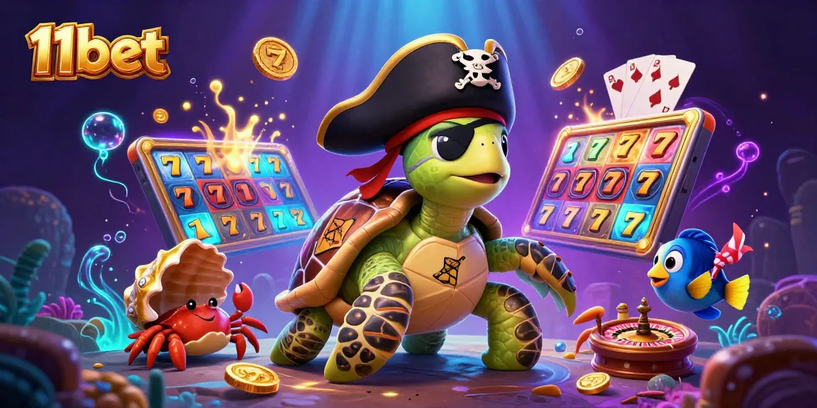 Experience the thrill of 11bet with vibrant slot games and underwater adventures.