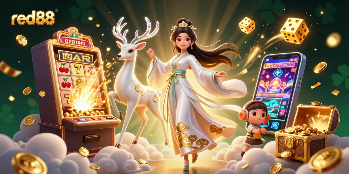 Engage with red88's thrilling online casino experience featuring vibrant game elements and dynamic visuals.