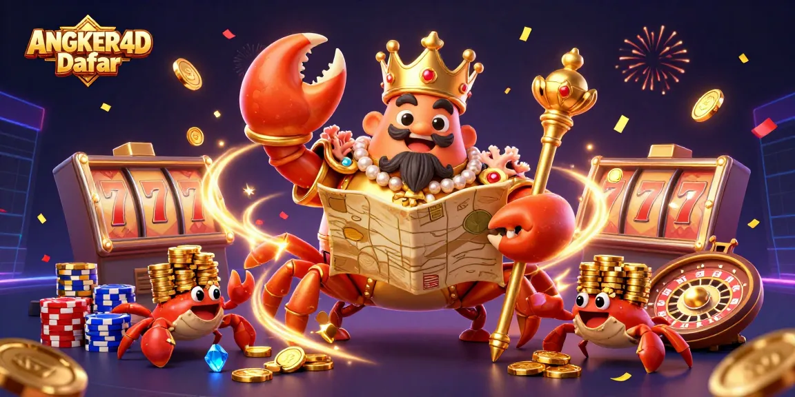 Engage with ANGKER4D Daftar for thrilling slots and jackpots in a vibrant casino scene.