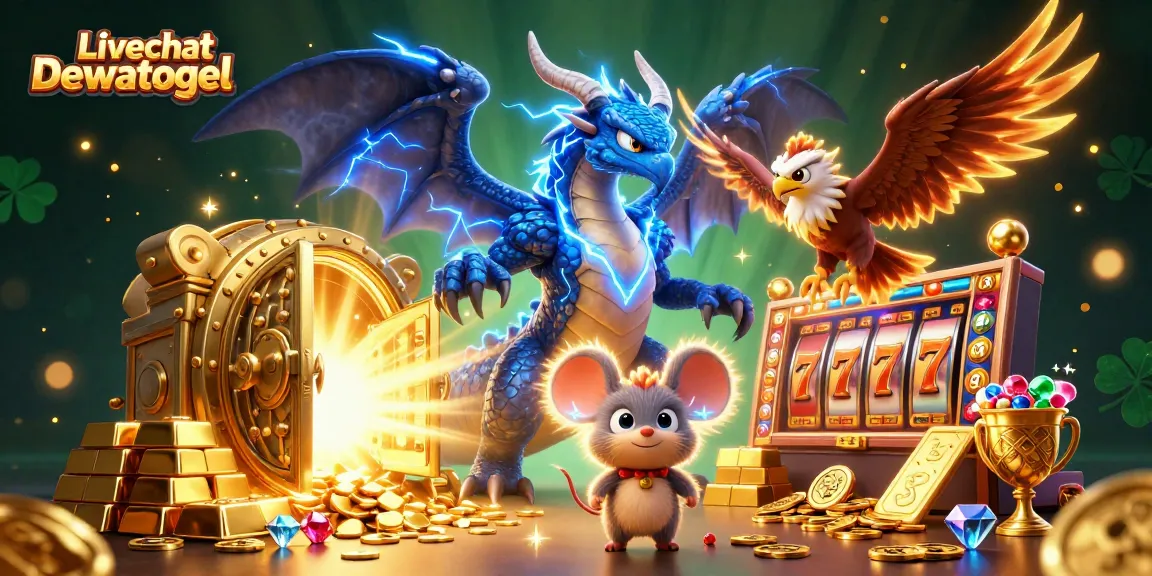 Play exciting games at Livechat Dewatogel while discovering treasures and jackpots!