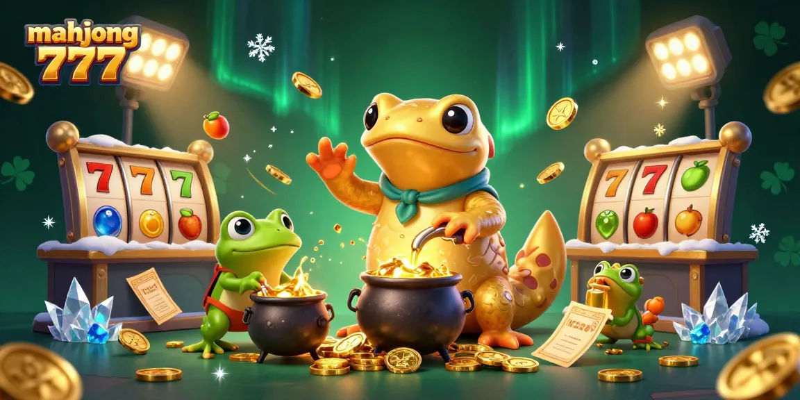 Experience mahjong 777 excitement as the golden salamander alchemist creates winning treasures in a dynamic casino scene.
