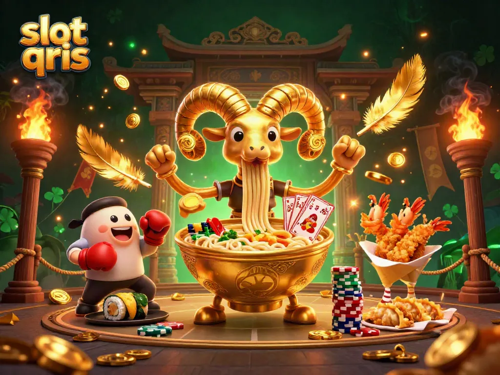 Experience thrilling wins at slot qris with colorful characters and dynamic gaming elements.