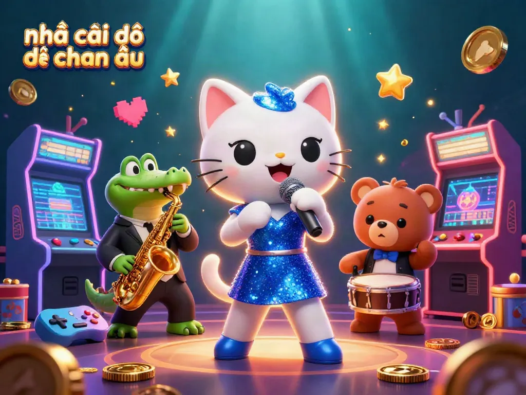 Trải nghiệm thú vị cùng nhà cái đến từ châu Âu với hình ảnh sôi động và các nhân vật hoạt hình 3D.