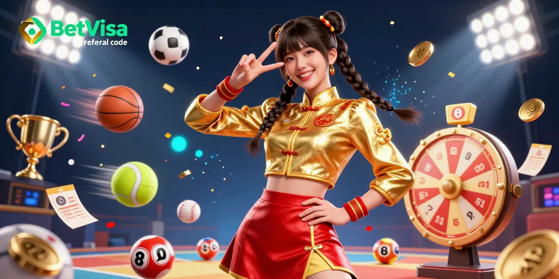 Engage with BetVisa referral code for exciting rewards and bonuses in vibrant casino gaming.