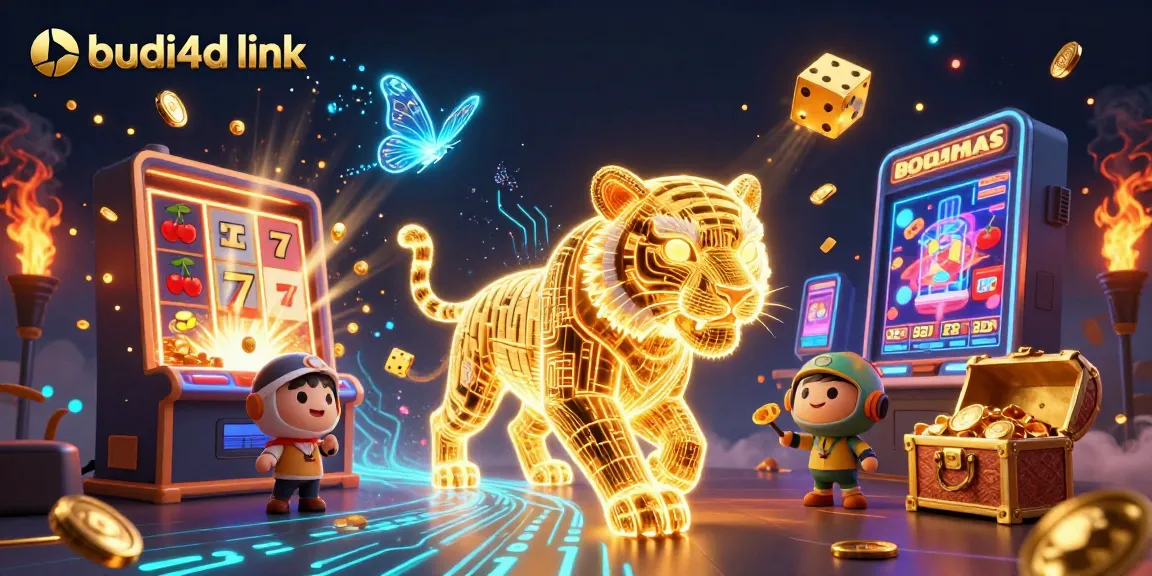 Experience the thrill with budi4d link in this vibrant casino scene showcasing action-packed gaming elements.