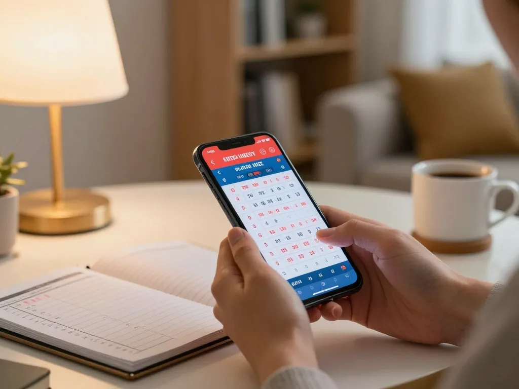 Engaging in mobile gambling for data hk results in a comfortable living room environment