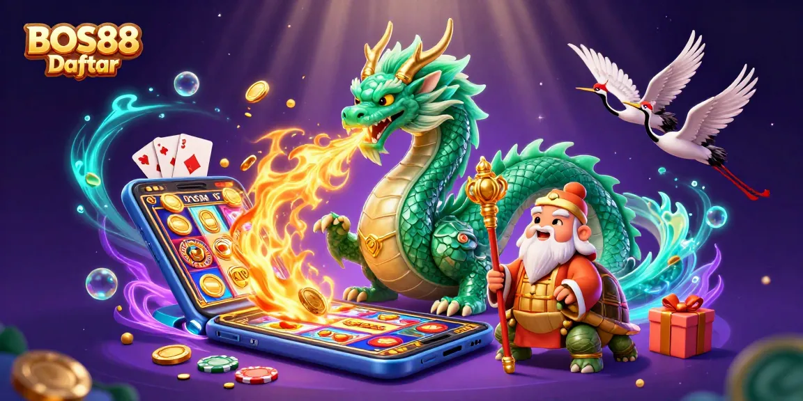 BOS88 Daftar menghadirkan pengalaman bermain slot online yang menyenangkan dengan karakter mistis dan elemen permainan menarik.