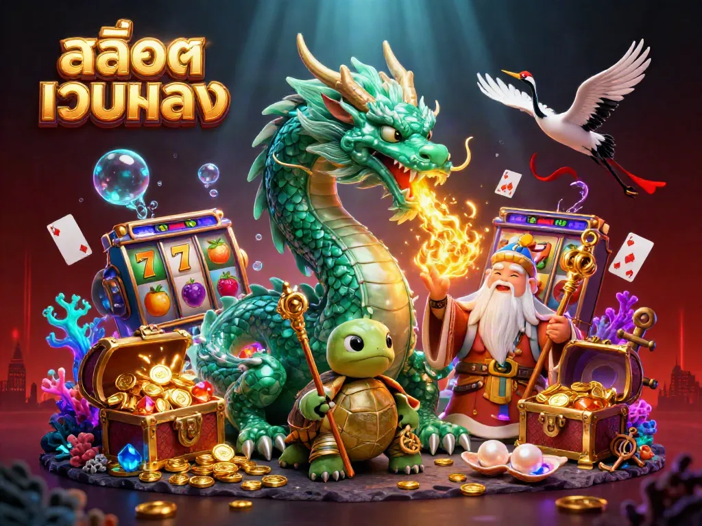 เล่นสล็อตเว็บตรง ในบรรยากาศคาสิโนที่ตระการตา