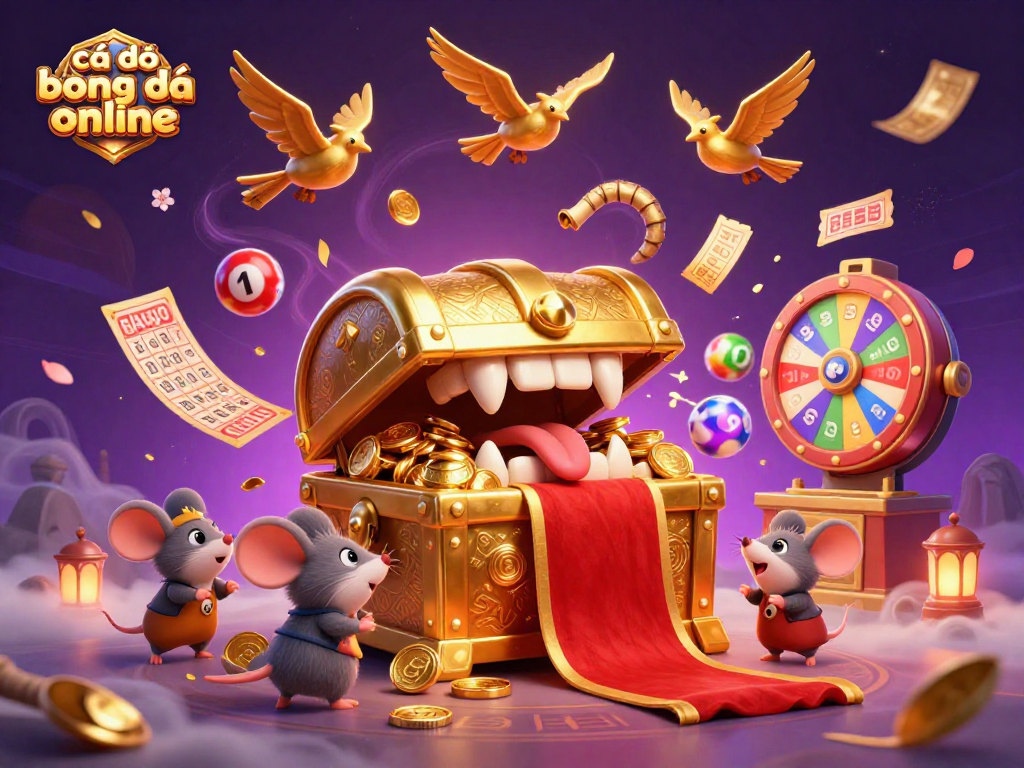 Experience cá độ bóng đá online with vibrant dynamics of lottery elements and engaging characters.