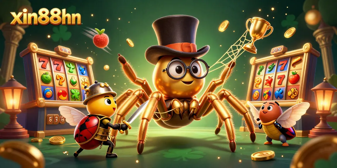 Experience the excitement of xin88hn's golden slots with dynamic animations and engaging characters.