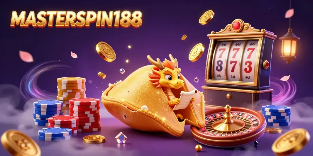 Experience fast cashouts and thrilling gameplay at MASTERSPIN188 with vibrant casino elements.