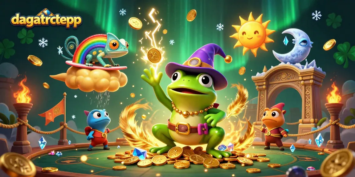 Experience thrilling dagatructiepp action with golden coins and vibrant carnival characters.