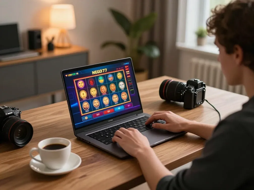 Join NEGO77 daftar for secure online gaming experience with engaging game graphics and cozy setup