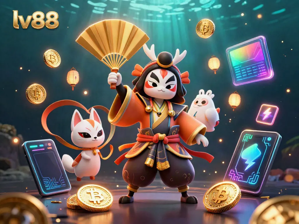 Experience the thrill of lv88 with vibrant gaming elements and enchanting characters.