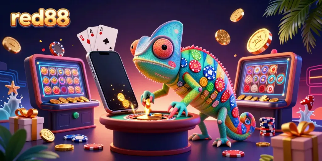 Experience excitement and rewards at red88 casino with vibrant games and energetic atmosphere.