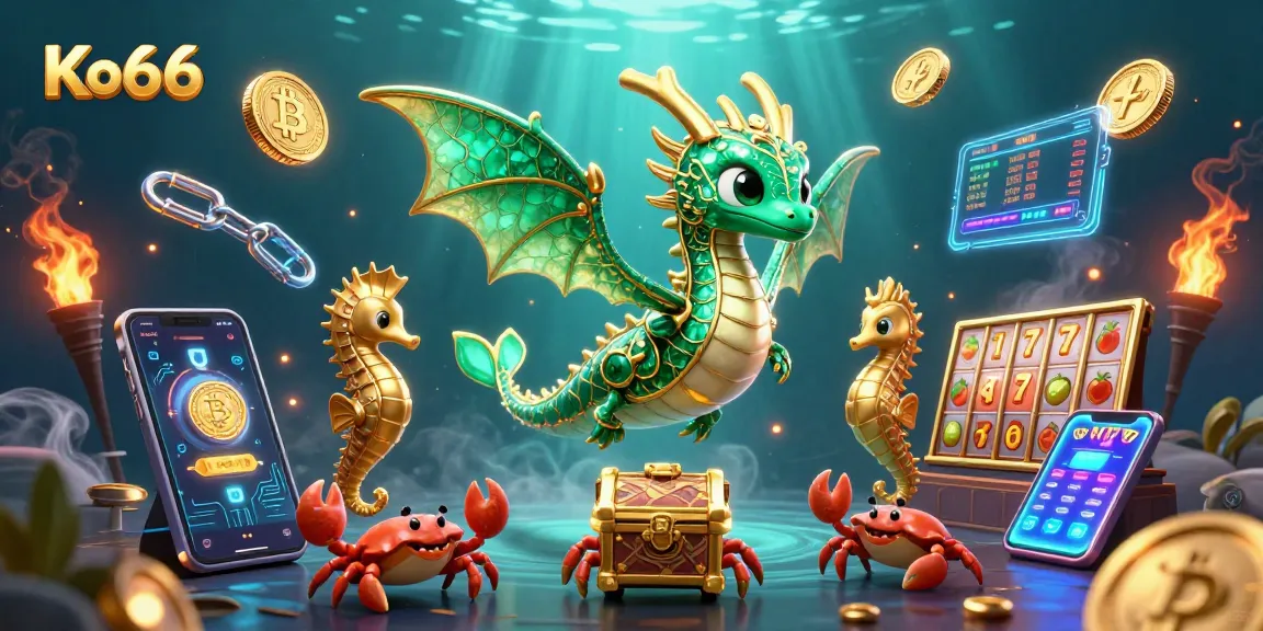 Experience thrilling gameplay at Ko66 with vibrant sea creatures and exciting slot game elements.