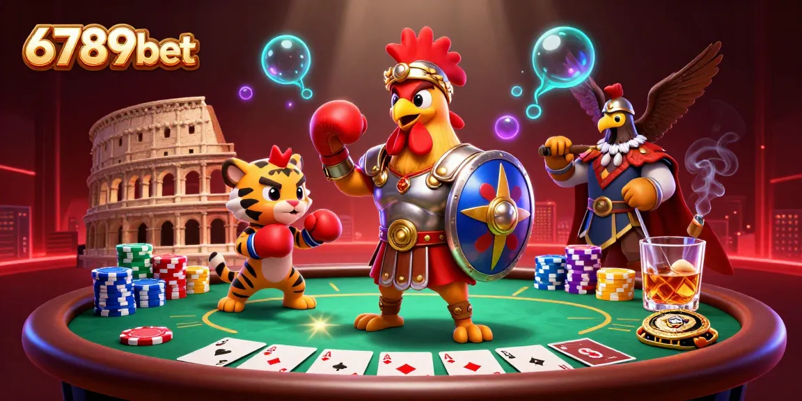 Engage in thrilling gameplay at 6789bet with poker tables and epic gaming scenes