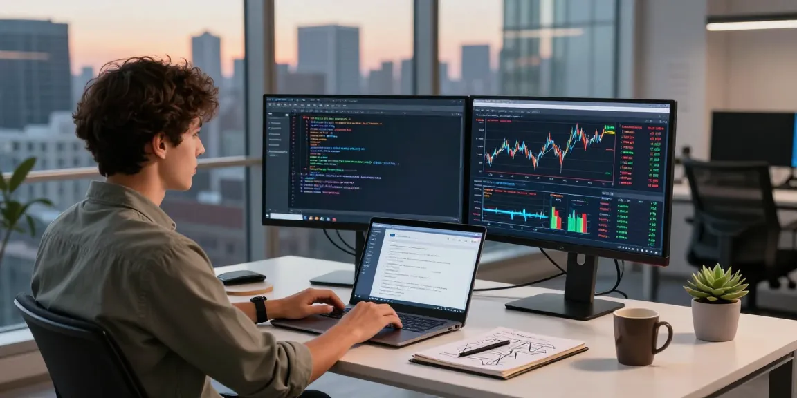 Germany stock WebSocket API showcased in a developer's workspace with real-time market data and analytics.