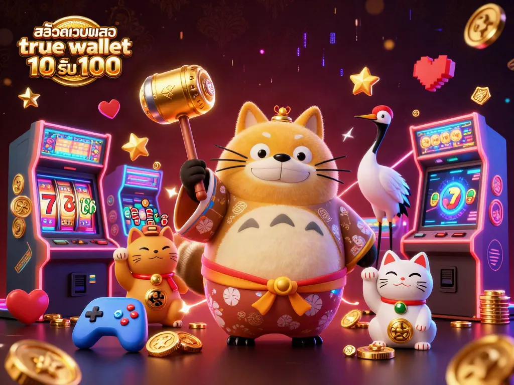สล็อตเว็บตรง ฝาก ถอน true wallet ไม่มี ขั้น ต่ำ 10 รับ 100 พร้อมภาพการ์ตูน 3D บนเกมสล็อตสุดมันส์