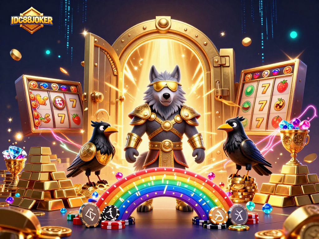 Experience exhilarating gameplay with IDC88JOKER, featuring a dynamic Norse-themed casino adventure.
