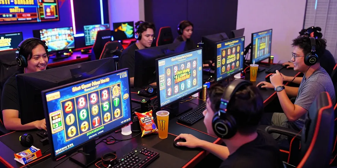 Players enjoying Slot Gacor Hari Ini Kartupoker with vibrant graphics and engaging game setup.