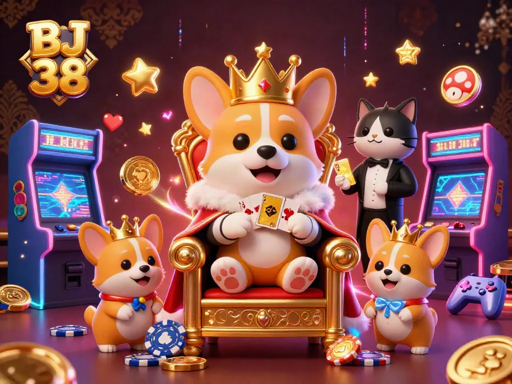 Engage with the vibrant BJ 38 casino experience featuring rich 3D characters and electrifying gaming elements.