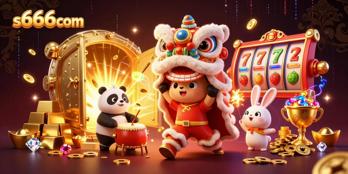 Experience thrilling gameplay at s666com with vibrant casino characters and dynamic slots elements.