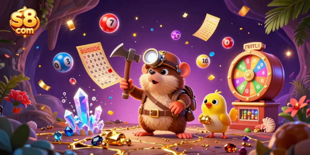 Play games and win big at s8 com with colorful lottery balls and cash rewards!
