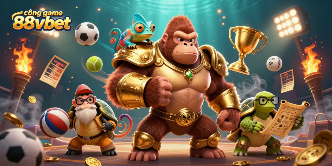 Cổng game 88vbet đưa bạn đến với những trải nghiệm đánh cược thể thao sống động và hấp dẫn.